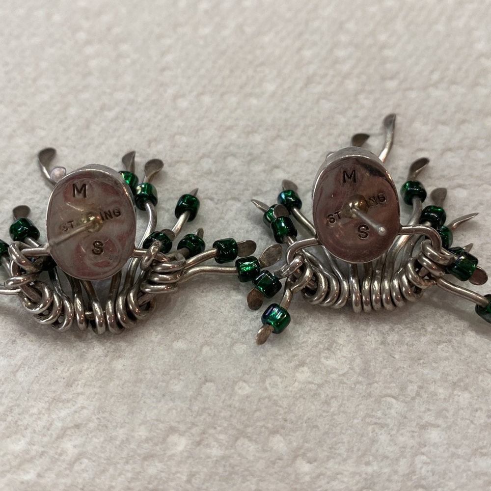 Turquoise earrings - Picture 4 of 7